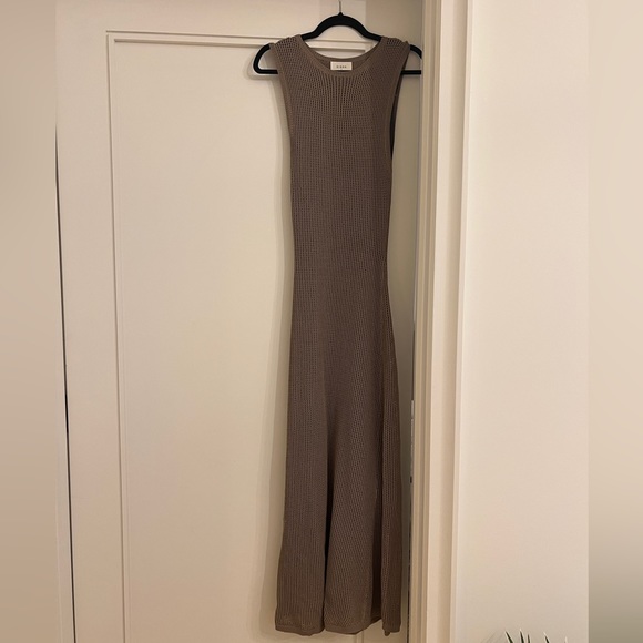 DISSH OPHELIA MOSS CROCHET MAXI DRESS - S / MOSS - Picture 3 of 6